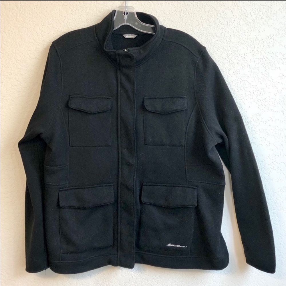 Eddie Bauer Fleece Utility Style Jacket